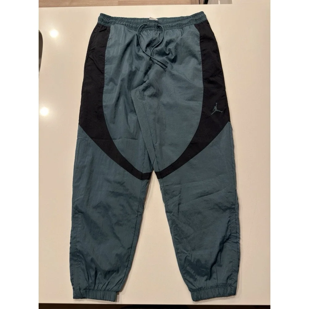 Jordan Sport Jam Warm Up Pants FN5850-366 Oxidized Green Black Mens XL